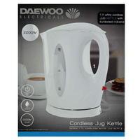daewoo cordless jug kettle