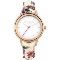 daisy dixon ladies jasmine floral strap watch