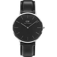 daniel wellington unisex classic black sheffield 40mm watch