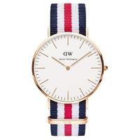 DANIEL WELLINGTON Men\'s Canterbury 40mm Watch