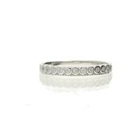 Darcey Oxi Crystal Ring Band in Silver