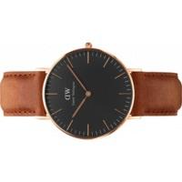 daniel wellington classic black durham 36 mm dw00100138