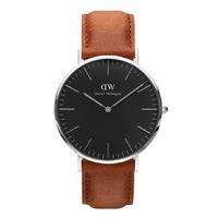 Daniel Wellington-Watches - Classic Black Durham 40 mm - Silver