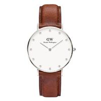 daniel wellington watches classy st mawes 34 mm silver