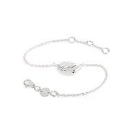 Daisy London Silver Mulberry Leaf Bracelet