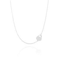 Daisy London Single Chain Plectrum Silver Necklace