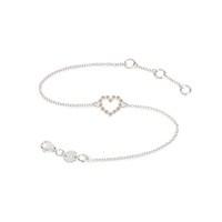 Daisy London Daisy Chain Heart Bracelet