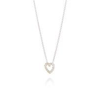 Daisy London Daisy Chain Heart Necklace
