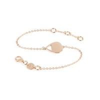 Daisy London Single Chain Plectrum Rose Gold Plated Bracelet