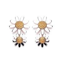 daisy london vintage daisy drop earrings