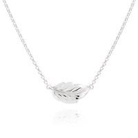 daisy london mulberry leaf necklace