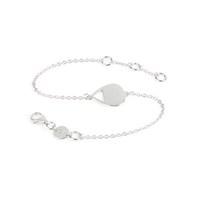 Daisy London Single Chain Plectrum Silver Bracelet