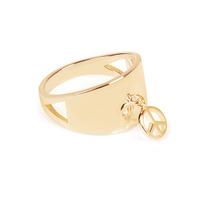 Daisy London Laura Whitmore You Make Loving Fun Gold Plated Ring LWSR008