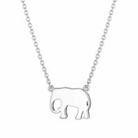 daisy london good karma silver elephant necklet kn3012