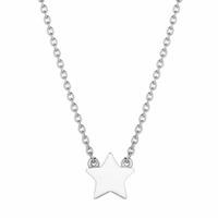 Daisy London \'Good Karma\' Silver Little Star Necklace KN3005