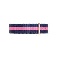 Daniel Wellington Winchester 17mm Rose Gold-Plated Fabric Watch Strap 1052DW 17mm