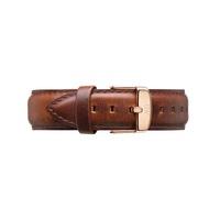 daniel wellington st mawes 20mm rose gold plated leather watch strap 0 ...
