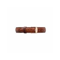 daniel wellington st mawes 13mm rose gold plated leather watch strap x ...