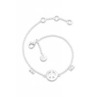 daisy london good karma silver peace bracelet kbr3018