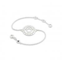 daisy london brow chakra silver chain bracelet chkbr1013