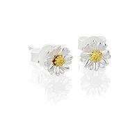 Daisy Gold Plated Vintage 6mm Studs