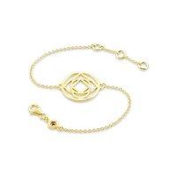 Daisy Yellow Gold Plated Base Chakra Chain Bracelet