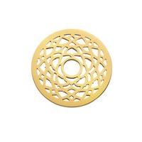 Daisy Gold Plated Crown Chakra Halo Coin