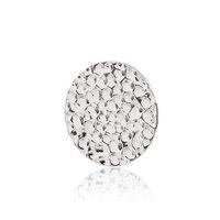 Daisy London Silver Textured Halo Coin