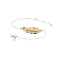 Daisy Native Spirit Gold Feather Bracelet