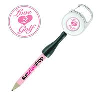 Daily Sports Love 2 Golf Retractable Pencil