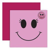 Daily Sport Gift Card - Pink Smiley Ball Marker