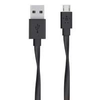 *d*belkin 1.2m Flat Usb To Micro-usb Charge And Sync Cable - Black