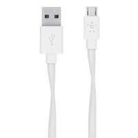*d*belkin 1.2m Flat Usb To Micro-usb Charge And Sync Cable - White