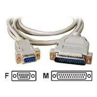 db9 female to db25 male serial cord 180 m