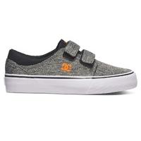 dc trase v tx se kids skate shoes blackgrey