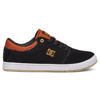 DC Crisis Kids Skate Shoes - Black/Brown/White