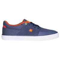 dc wes kremer skate shoes navygold