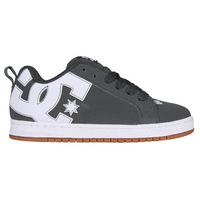 DC Court Graffik Skate Shoes - Grey/Gum