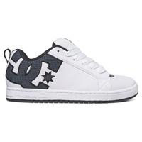 DC Court Graffik SE Skate Shoes - White Smooth