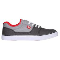 DC Tonik TX Skate Shoes - Grey/Red