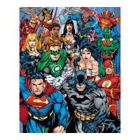DC Comics Cast - Mini Poster - 40 x 50cm
