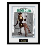 dc comics catwoman 16 x 12 inches framed photographic