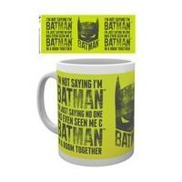 dc comics batman comic im not saying mug