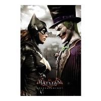 DC Comics Batman: Arkham Knight Batgirl and Joker - 24 x 36 Inches Maxi Poster