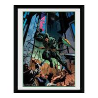 DC Comics Arrow Attack - 8x6 Framed Photographic