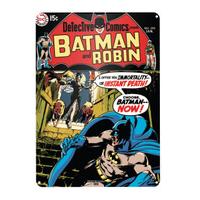 DC Comics Batman and Robin Large Tin Sign