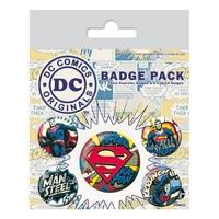 Dc Comics Superman Badge Pack