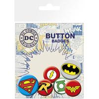 Dc Comics Logos Badge Pack