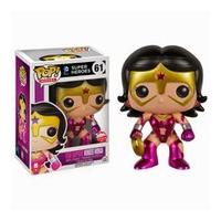 dc comics wonder woman metallic sapphire exclusive pop vinyl figure