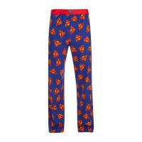 DC Comics Superman Men\'s Logo Lounge Pants - Blue - L